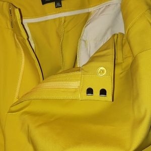 Eloquii yellow work pants size 22L NWT